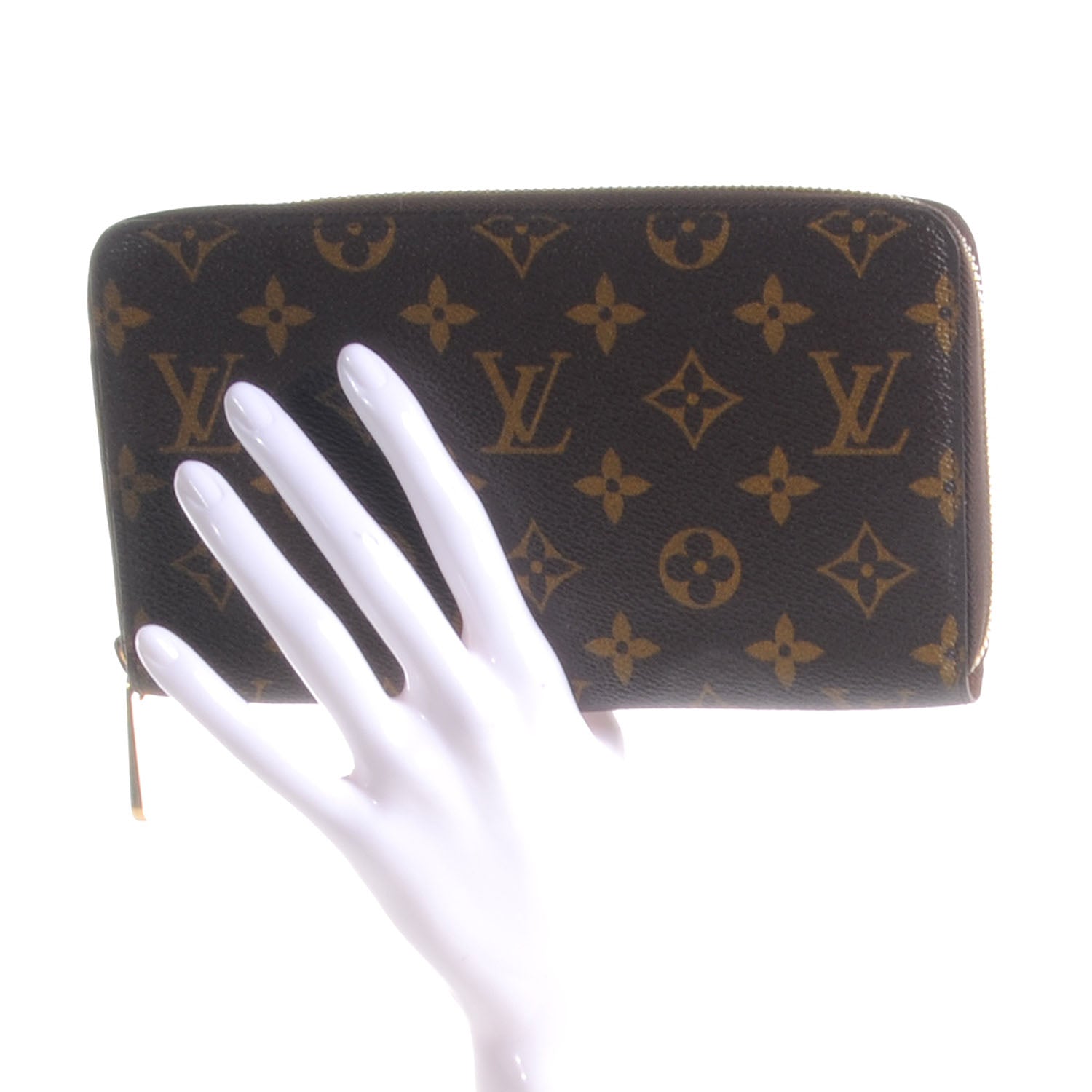 Louis Vuitton Monogram Zippy Organizer Wallet 2 of 7