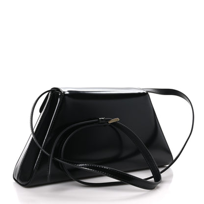 Prada Spazzolato Flap Shoulder Bag Black 3 of 8