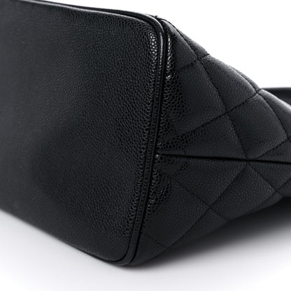 Chanel Caviar Quilted Medallion Tote Black 8 of 9