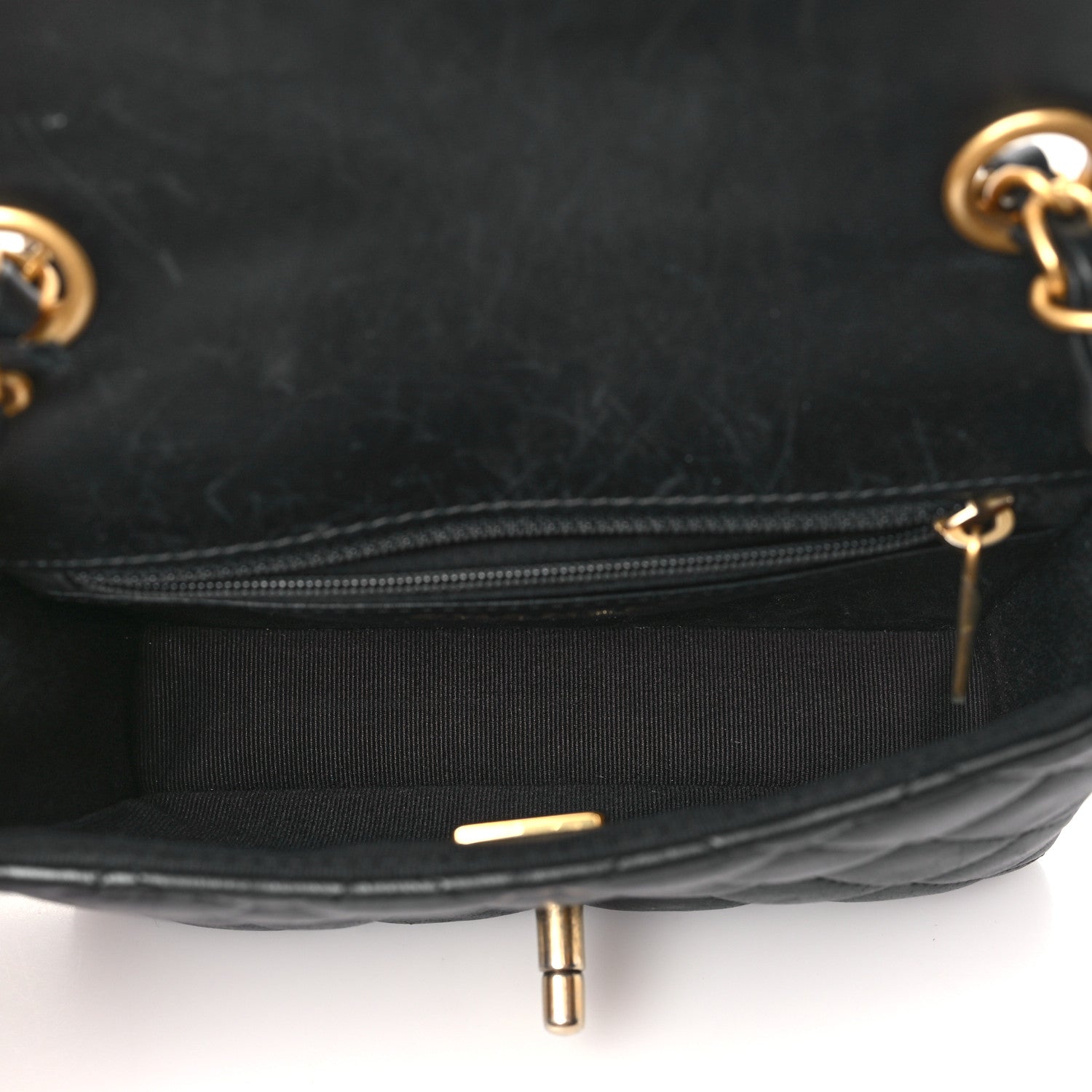 Chanel Lambskin Quilted Casino Chips Mini Flap Black 5 of 12