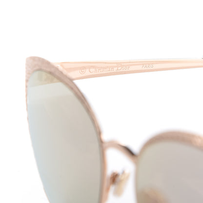 Christian Dior Metal Mirrored Unique Limited Edition Sunglasses Gold 6 of 9