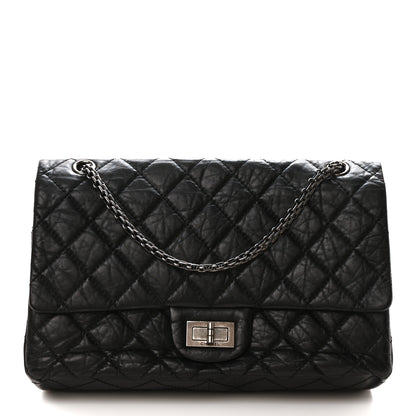 Chanel Aged Calfskin Quilted 2.55 Reissue 227 Flap Black 1 of 11