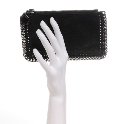 Stella McCartney Faux Leather Shaggy Deer Falabella Coin Purse Black 2 of 10
