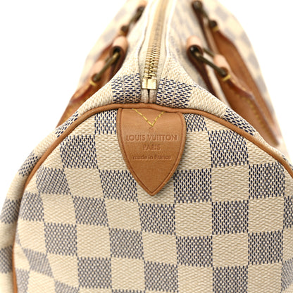 Louis Vuitton Damier Azur Speedy 30 6 of 15