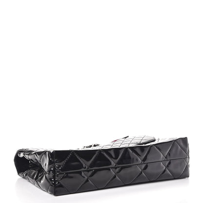 Chanel Vinyl Quilted In the Business Flap Bag Black 4 of 9