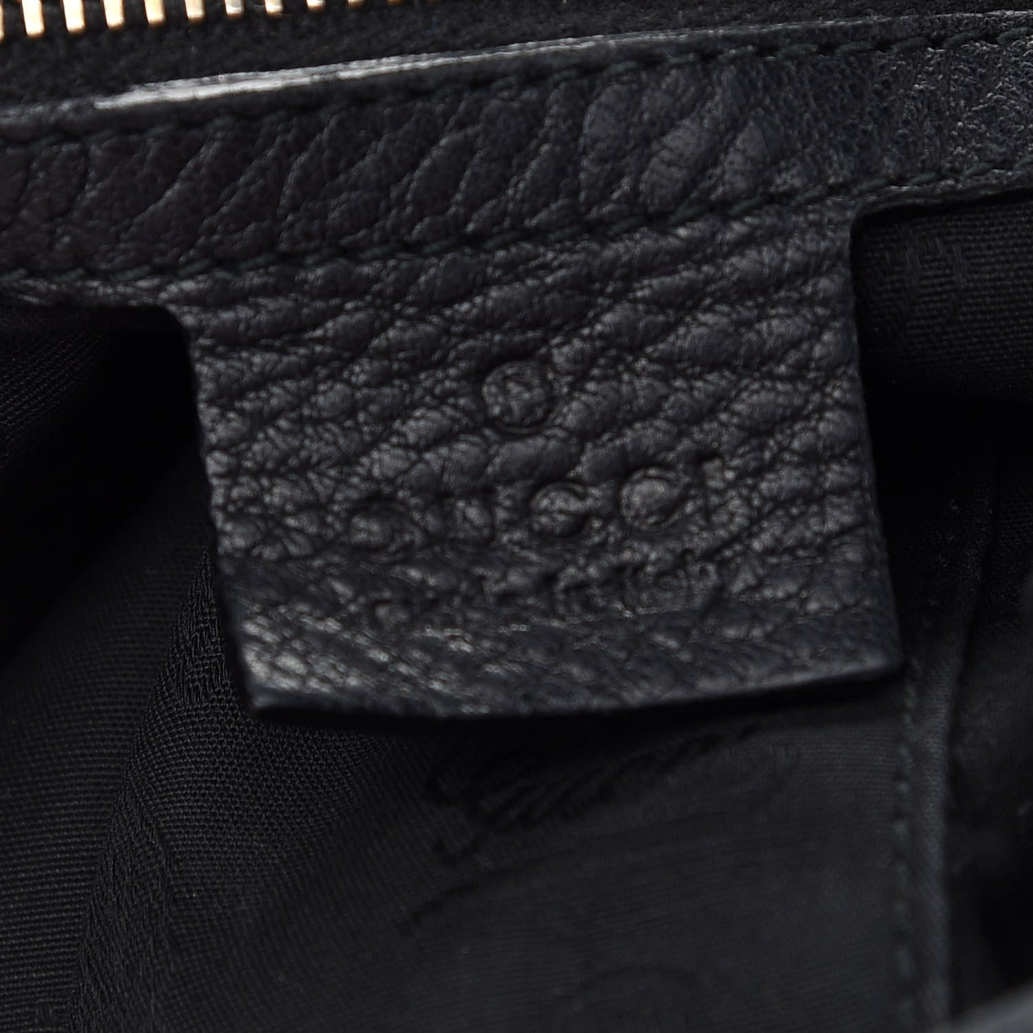 Gucci Calfskin Large New Jackie Shoulder Bag Black 5 of 8