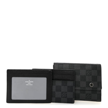 Louis Vuitton Damier Graphite Compact Modulable Wallet 3 of 7