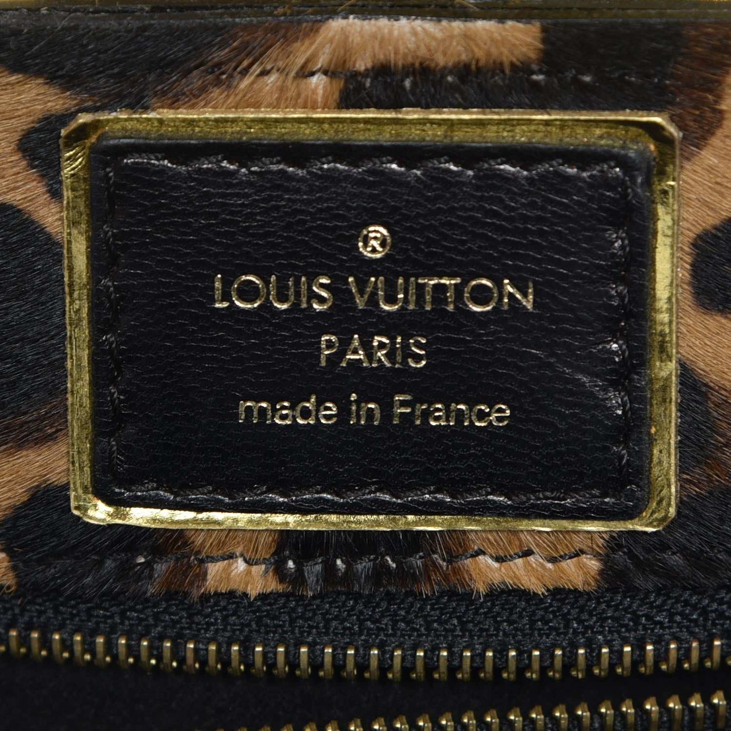 Louis Vuitton Monogram Leopard Polly 6 of 7