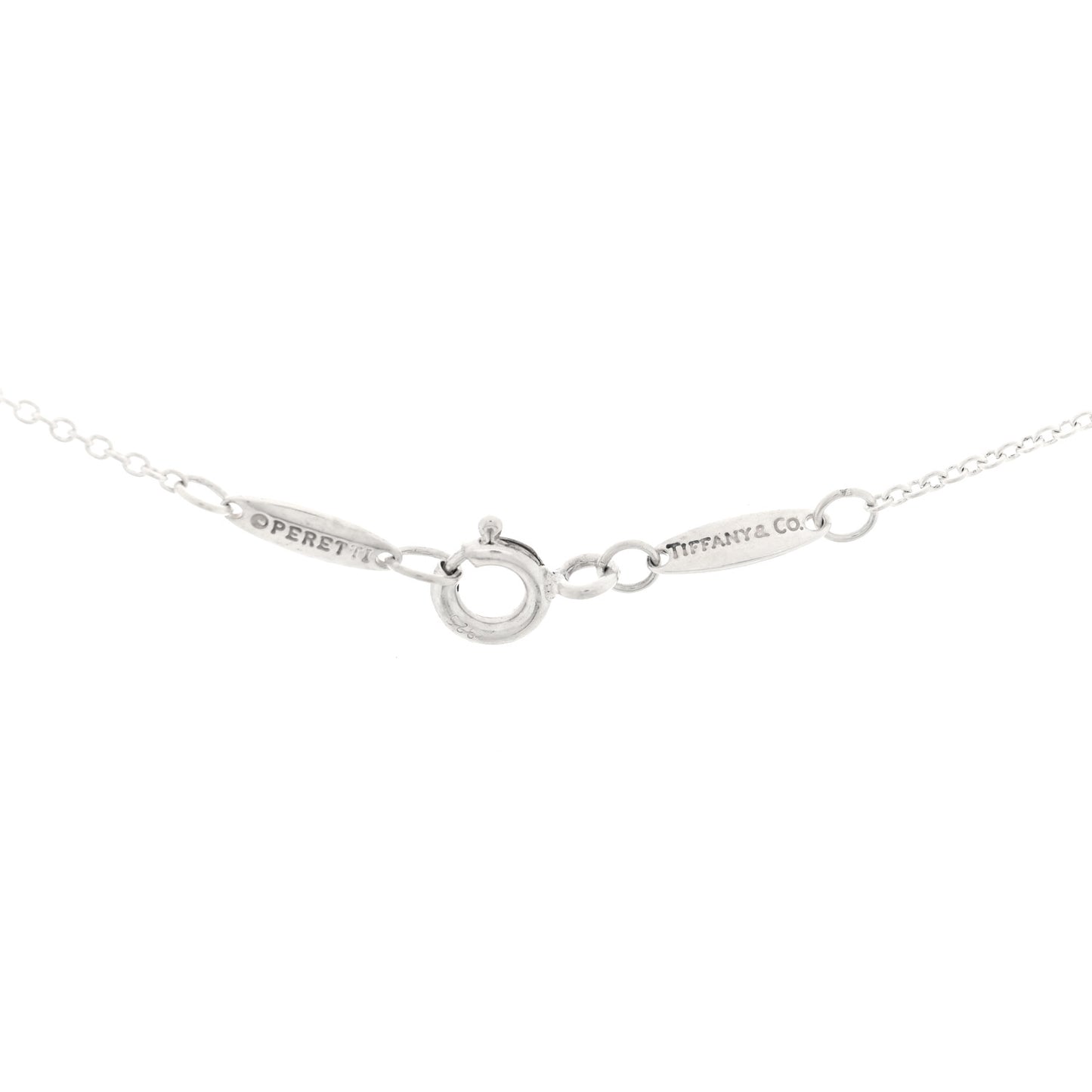 Diamond .03ct Elsa Peretti Diamonds by the Yard Pendant Necklace