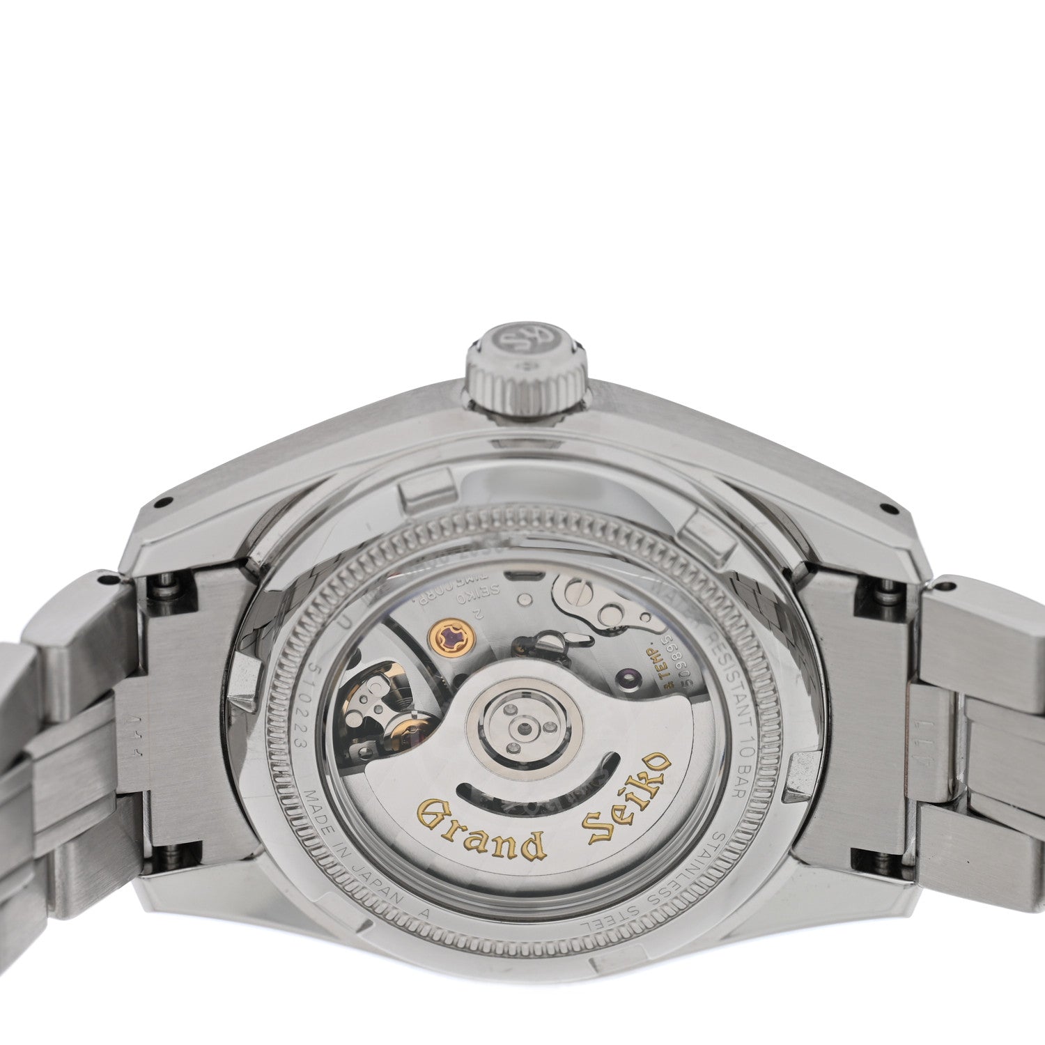 Grand Seiko Stainless Steel 30mm Heritage Collection Automatic Watch Pink STGK031G 4 of 5