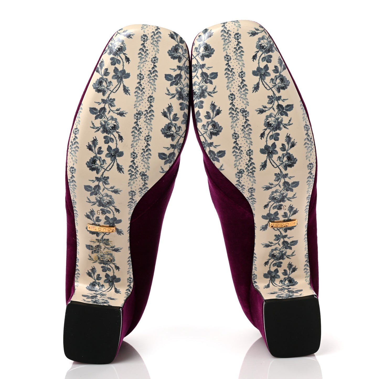Softy Velvet GG Victoire 55mm Loafer Pumps 39 Fucsia