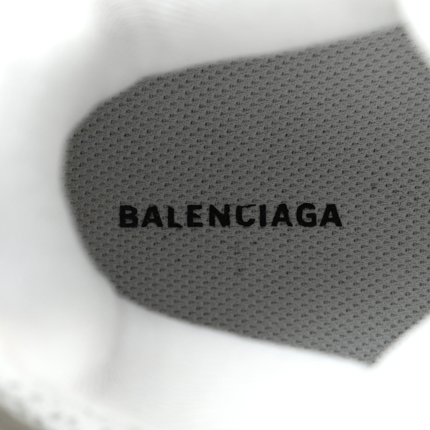 Balenciaga Mesh Nubuck Effect Fabric Glow in the Dark Womens Track Sneakers 38 White 7 of 7