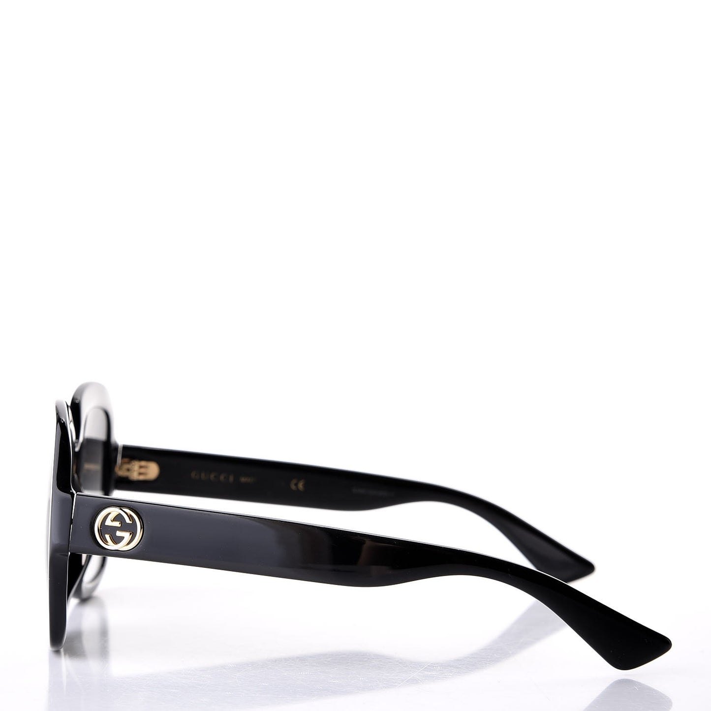Oversize Square GG 0036S Sunglasses Black