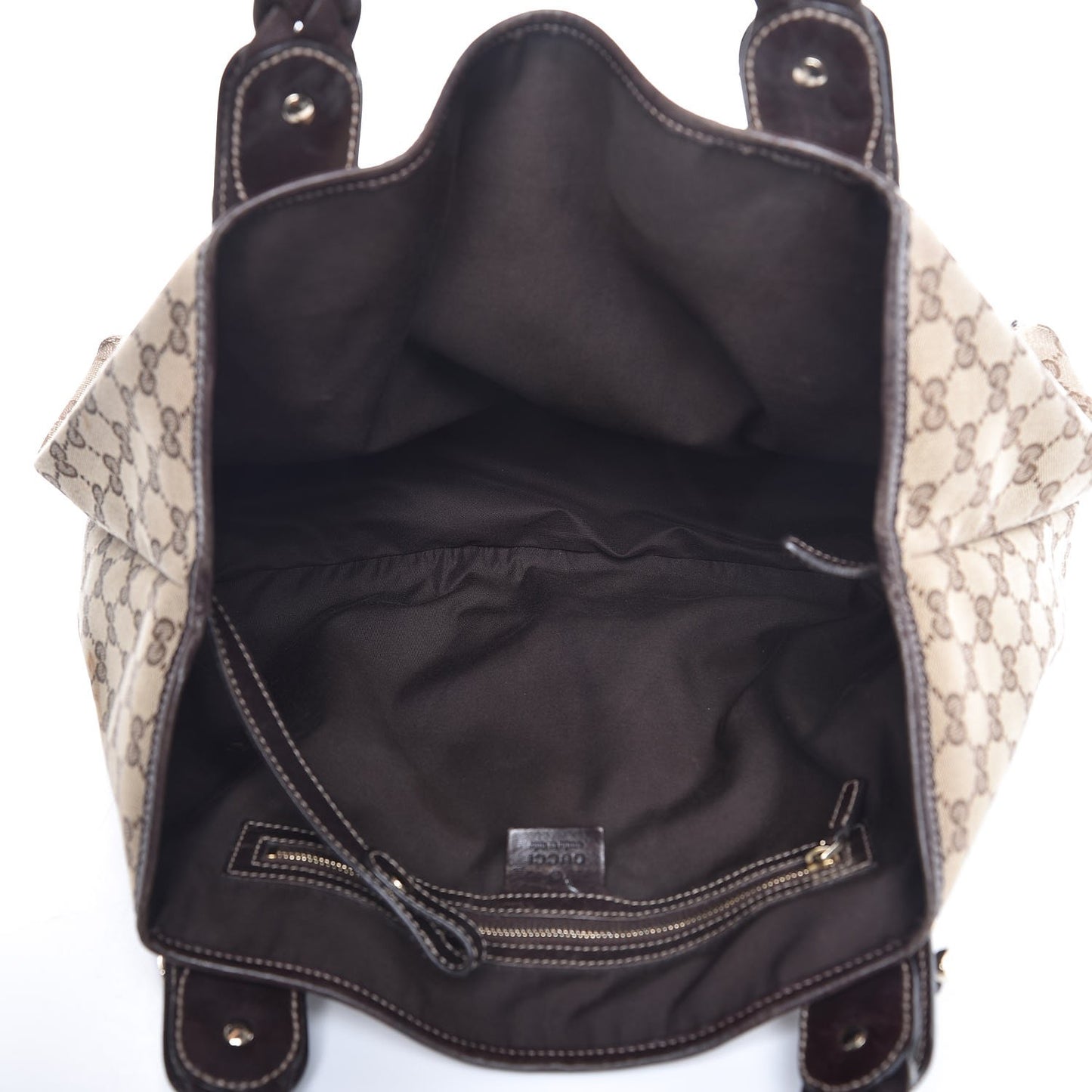 Monogram Medium Pelham Shoulder Bag Dark Brown