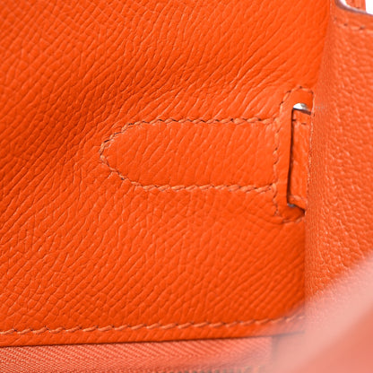 Hermes Epsom Kelly Sellier 35 Orange 16 of 37