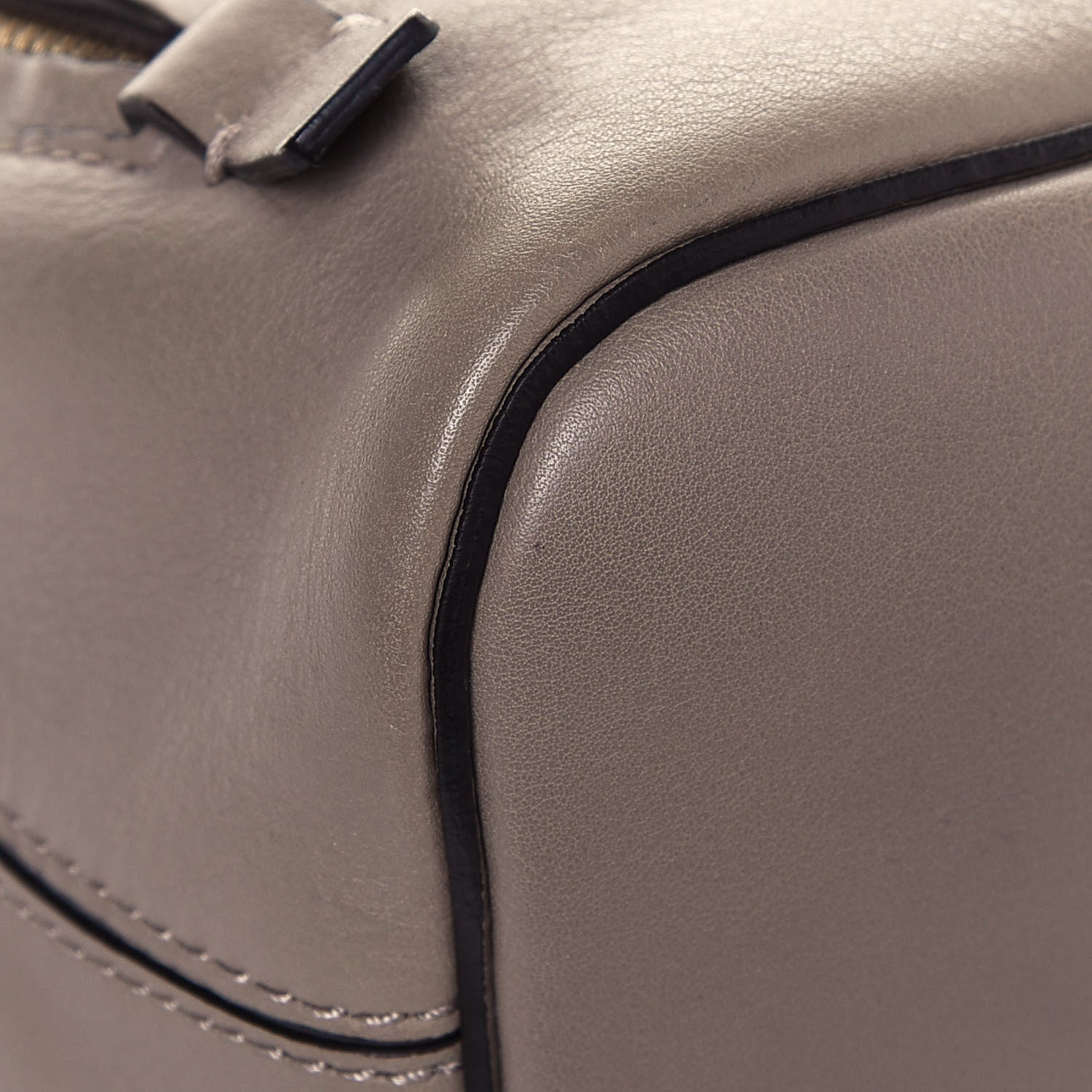 Chloe Suede Calfskin Mini Faye Backpack Motty Grey 9 of 12