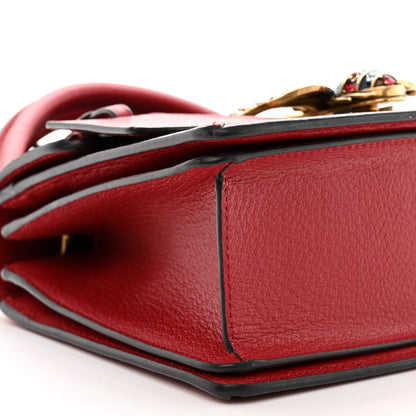 Gucci GG Supreme Monogram Small Queen Margaret Top Handle Bag Red 9 of 10