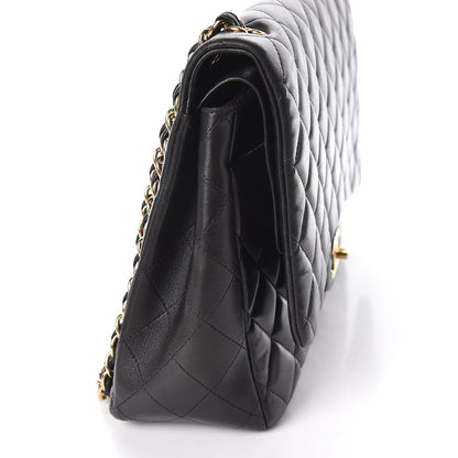 Chanel Lambskin Quilted Maxi Double Flap Black 16 of 17