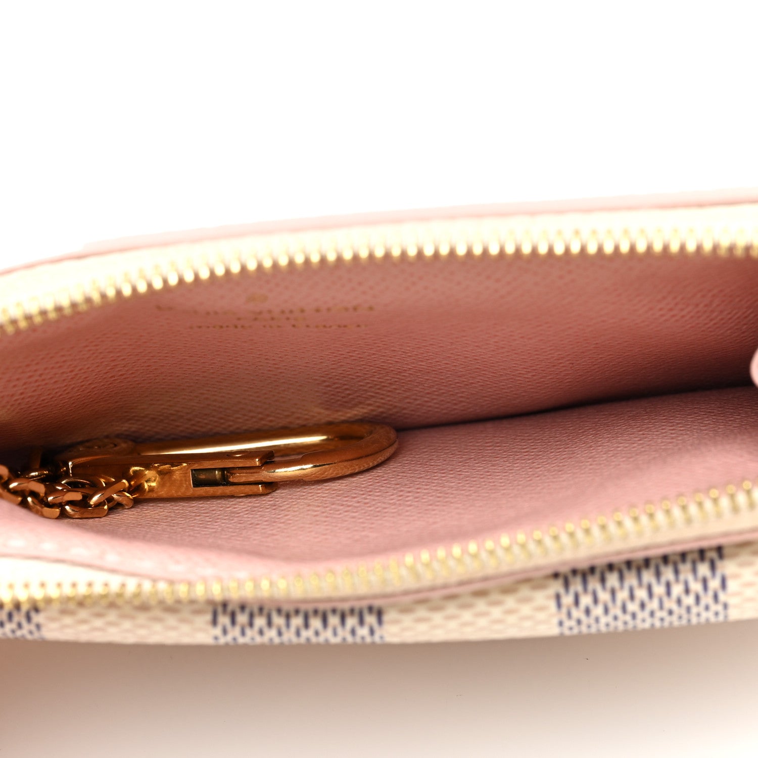 Louis Vuitton Damier Azur Recto Verso Card Holder Rose Ballerine 5 of 6