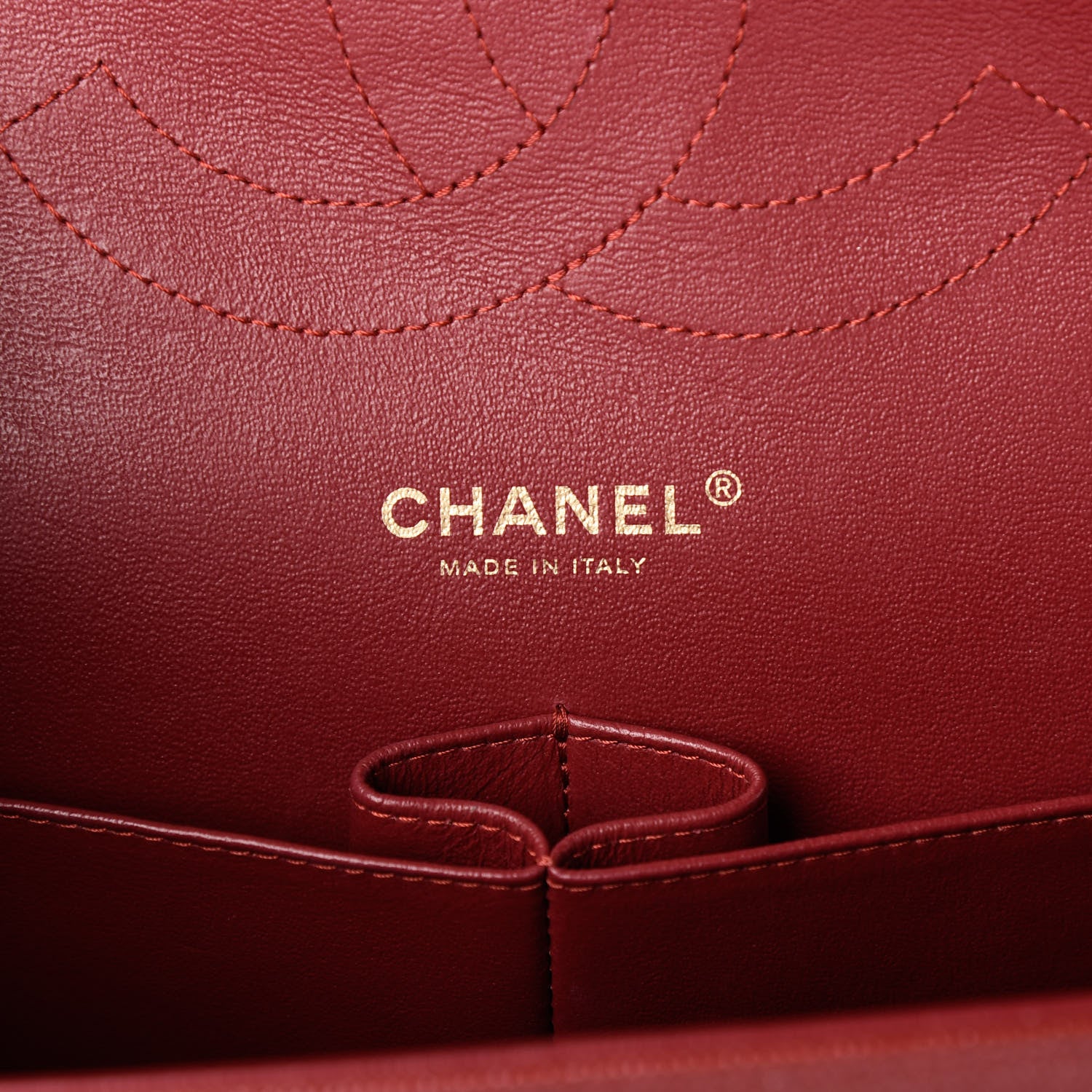Chanel Iridescent Caviar Quilted Jumbo Double Flap Burgundy 6 of 10