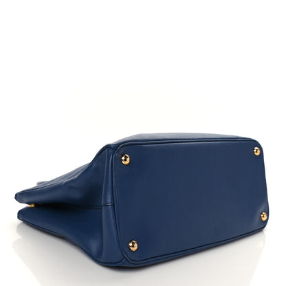 Prada Saffiano Medium Galleria Double Zip Tote Baltico 4 of 11
