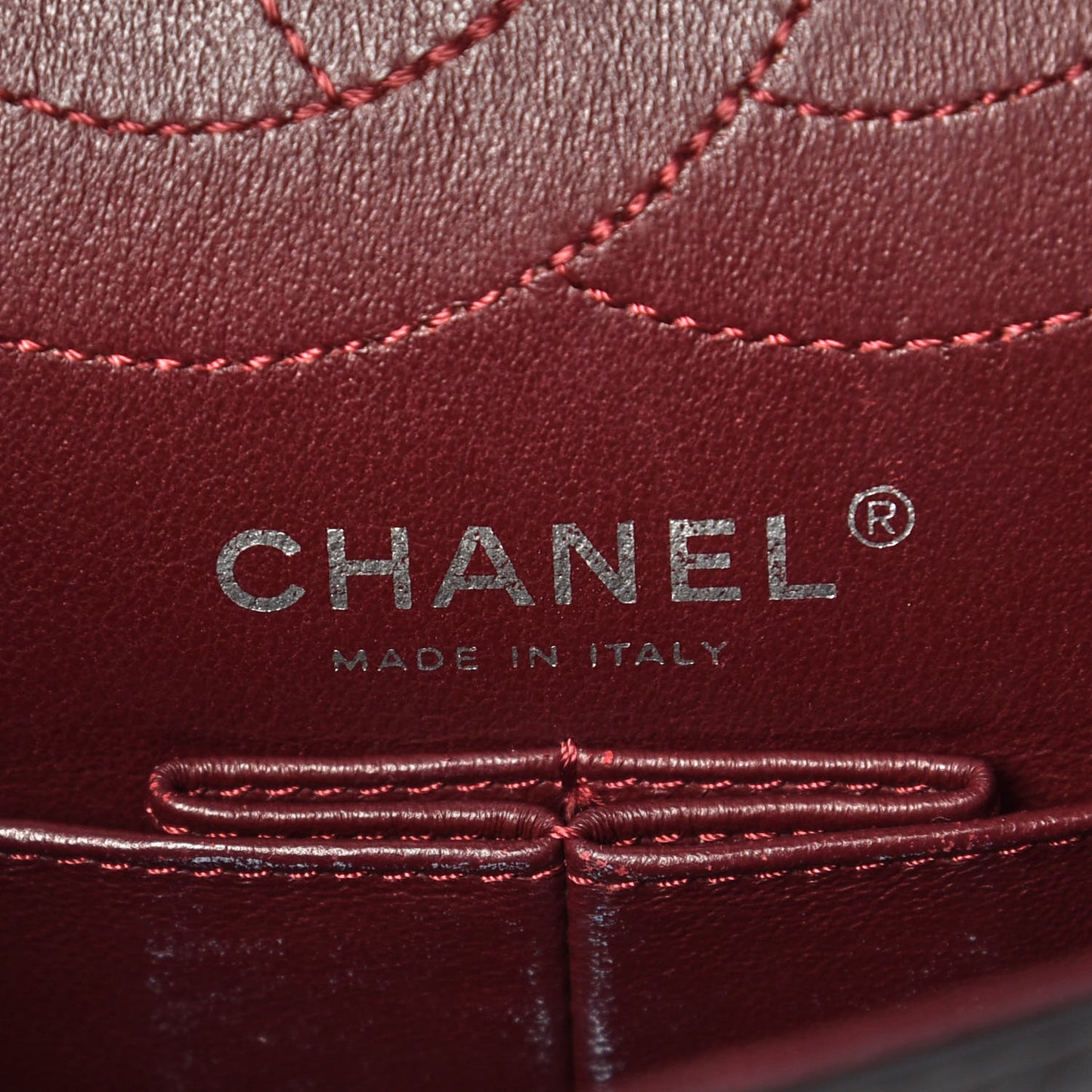 Aged Calfskin Quilted 2.55 Reissue 225 Flap Black