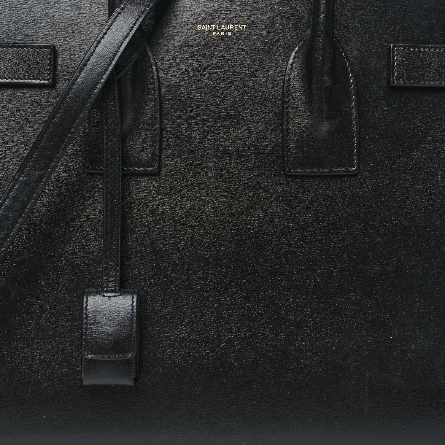 Saint Laurent Calfskin Small Sac De Jour Black 8 of 12