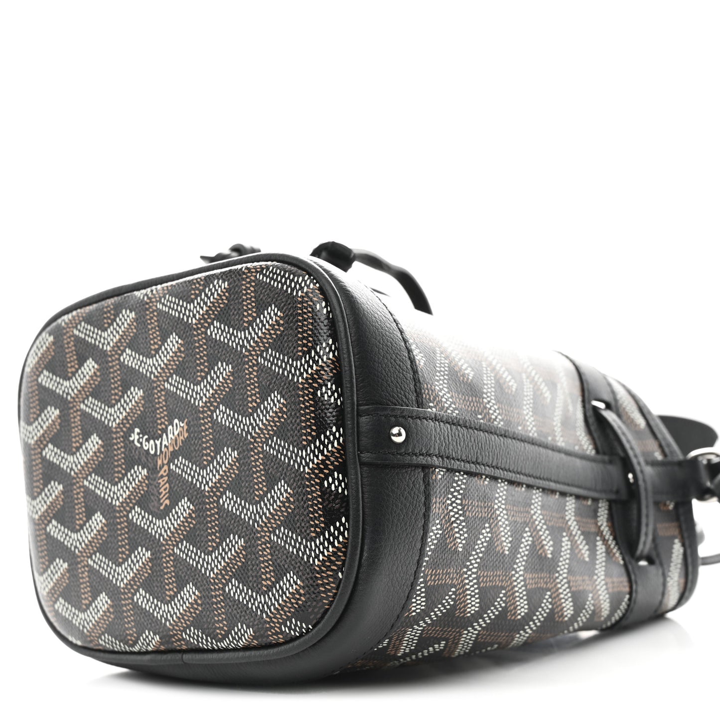 Goyardine Petit Flot Mini Bucket Bag Black