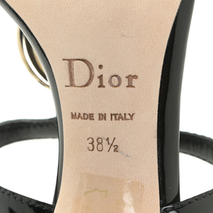 Christian Dior Patent Pumps 38.5 Black 10 of 15