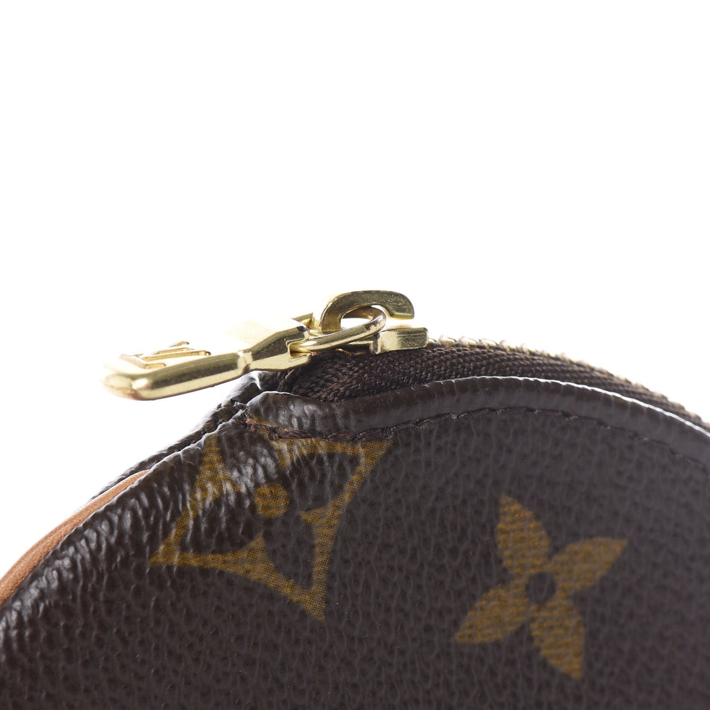 Monogram Round Coin Purse