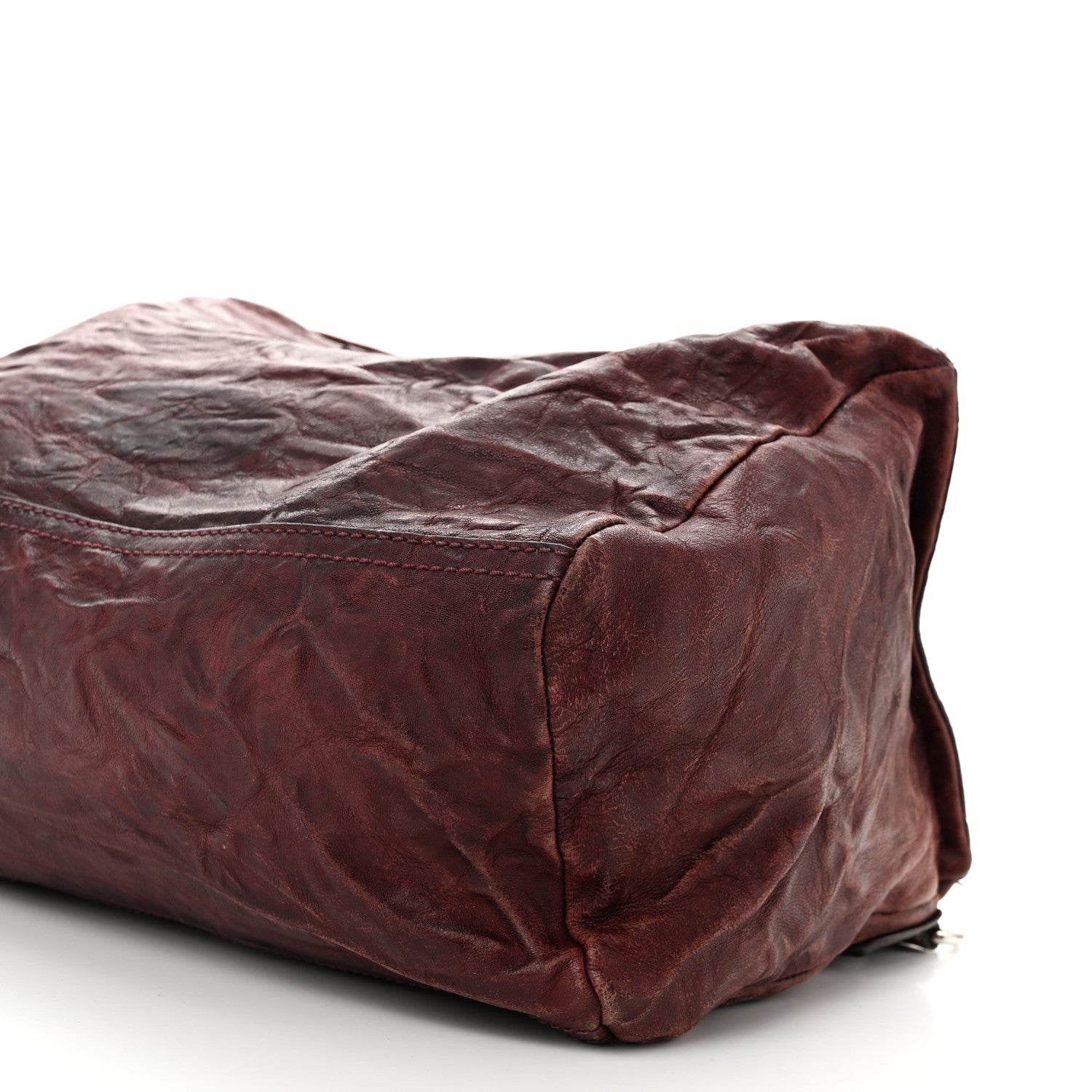Givenchy Tumbled Sheepskin Medium Pandora Oxblood 10 of 11