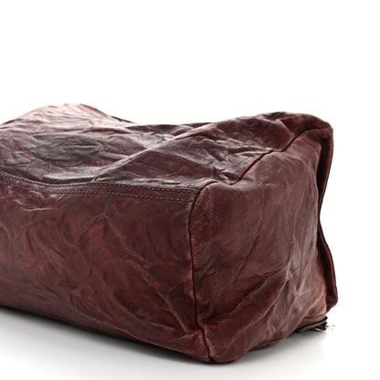 Givenchy Tumbled Sheepskin Medium Pandora Oxblood 10 of 11