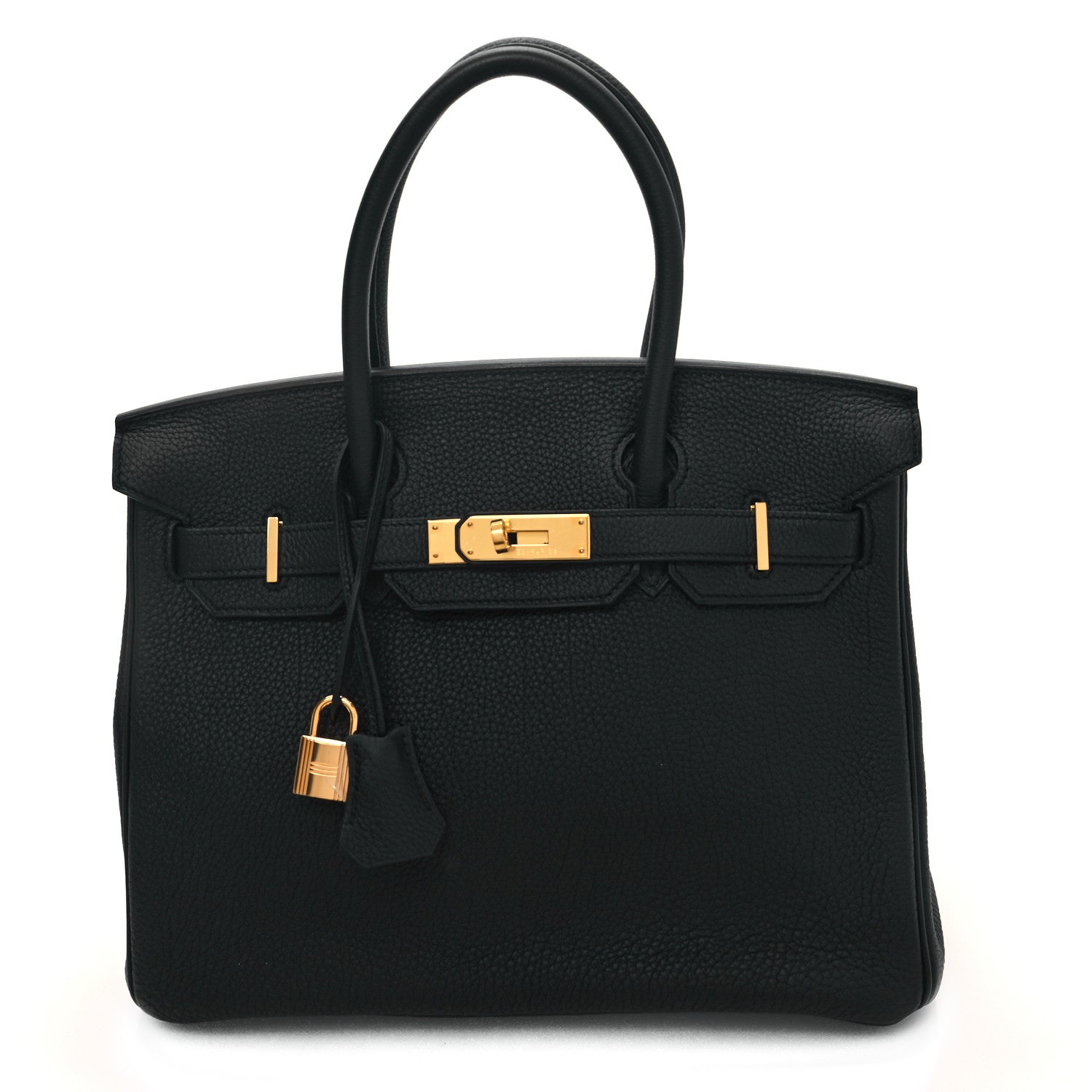 Hermes Togo BIRKIN 30 Black 1 of 11