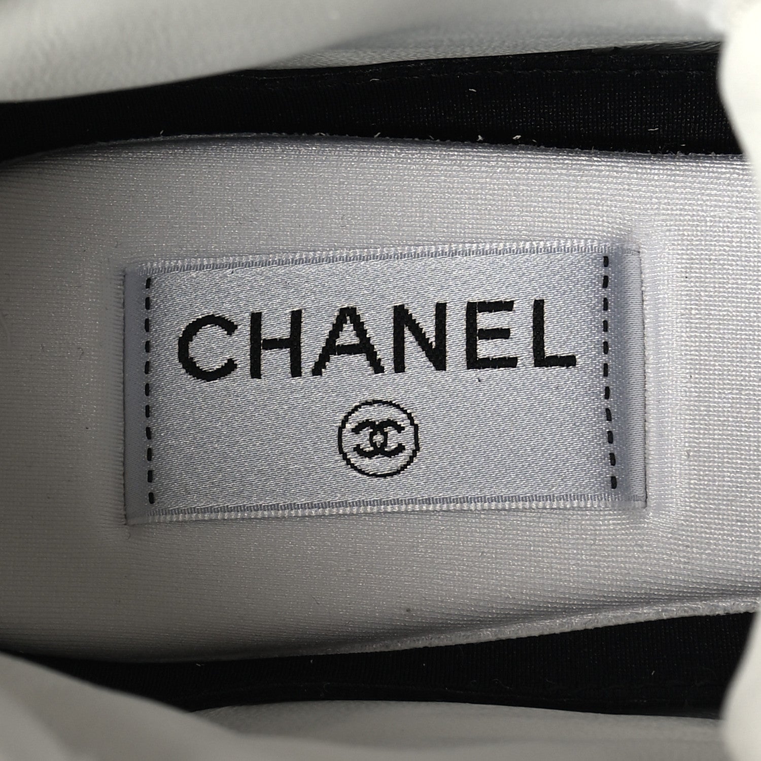 Chanel Calfskin CC High Top Sneaker 40 White 8 of 8