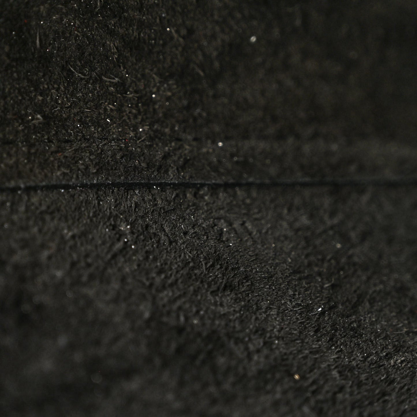 Grained Calfskin Nano Belt Bag Black