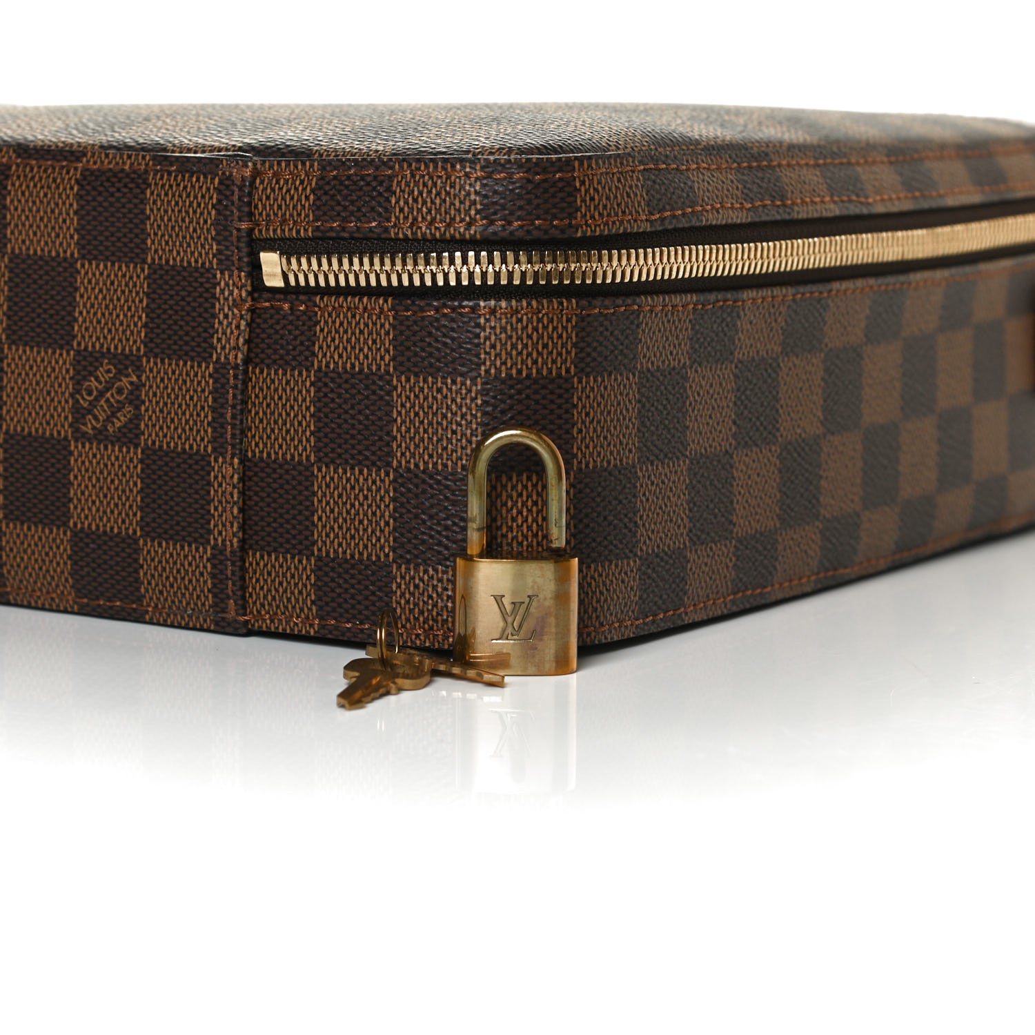 Louis Vuitton Damier Ebene Porte Ordinateur Sabana Computer Case 13 of 19