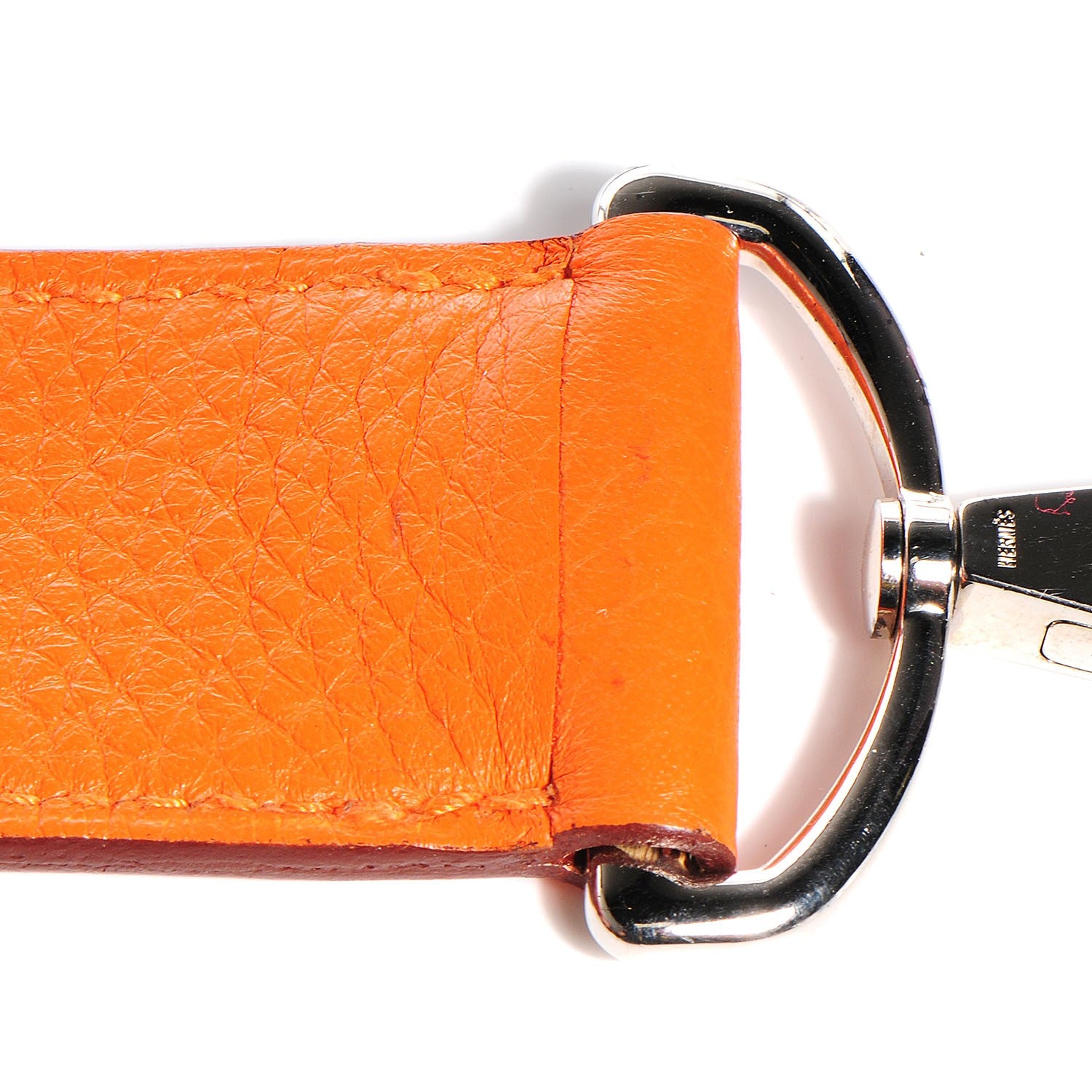 Hermes Taurillon Clemence Jypsiere 34 Orange 18 of 22