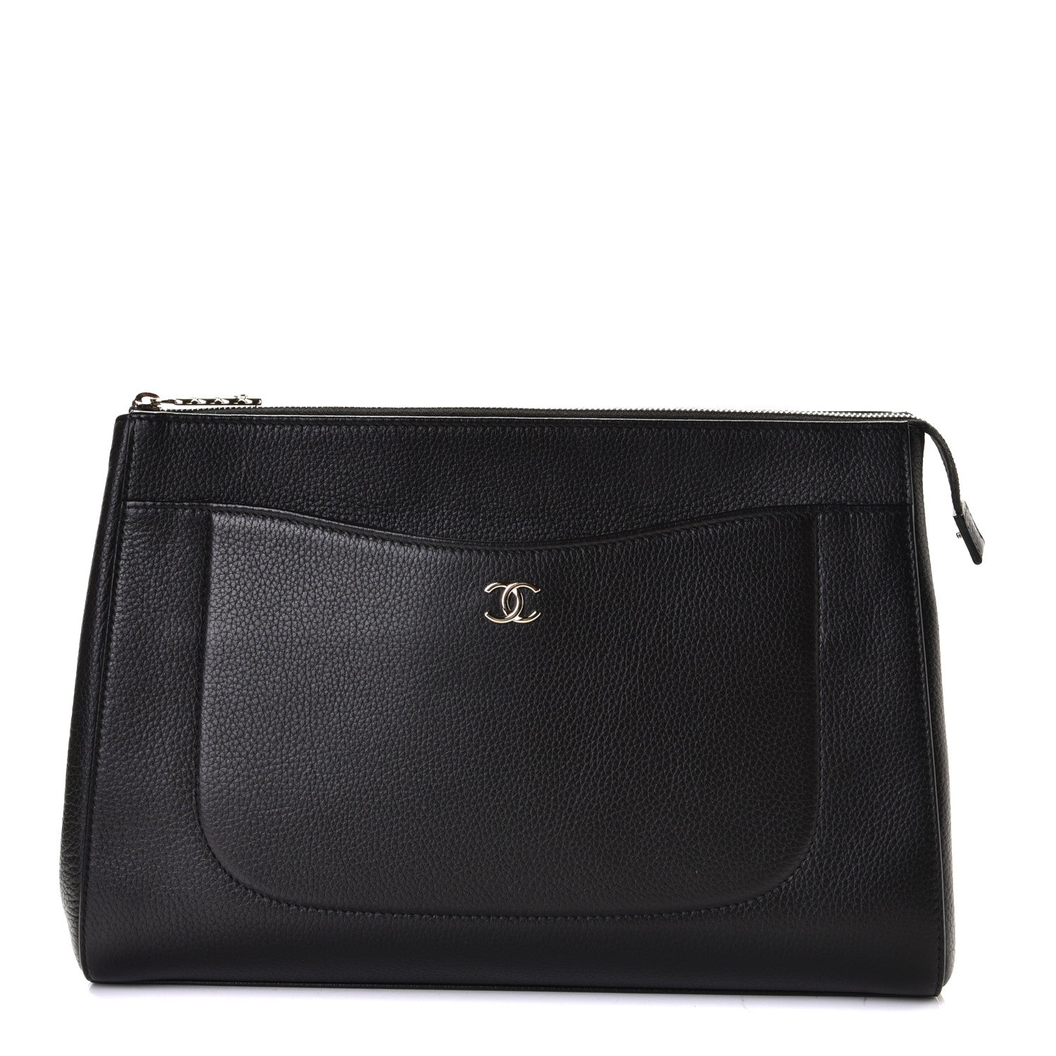 Chanel Grained Calfskin Large Neo Executive Cosmetic Case Black 1 of 6