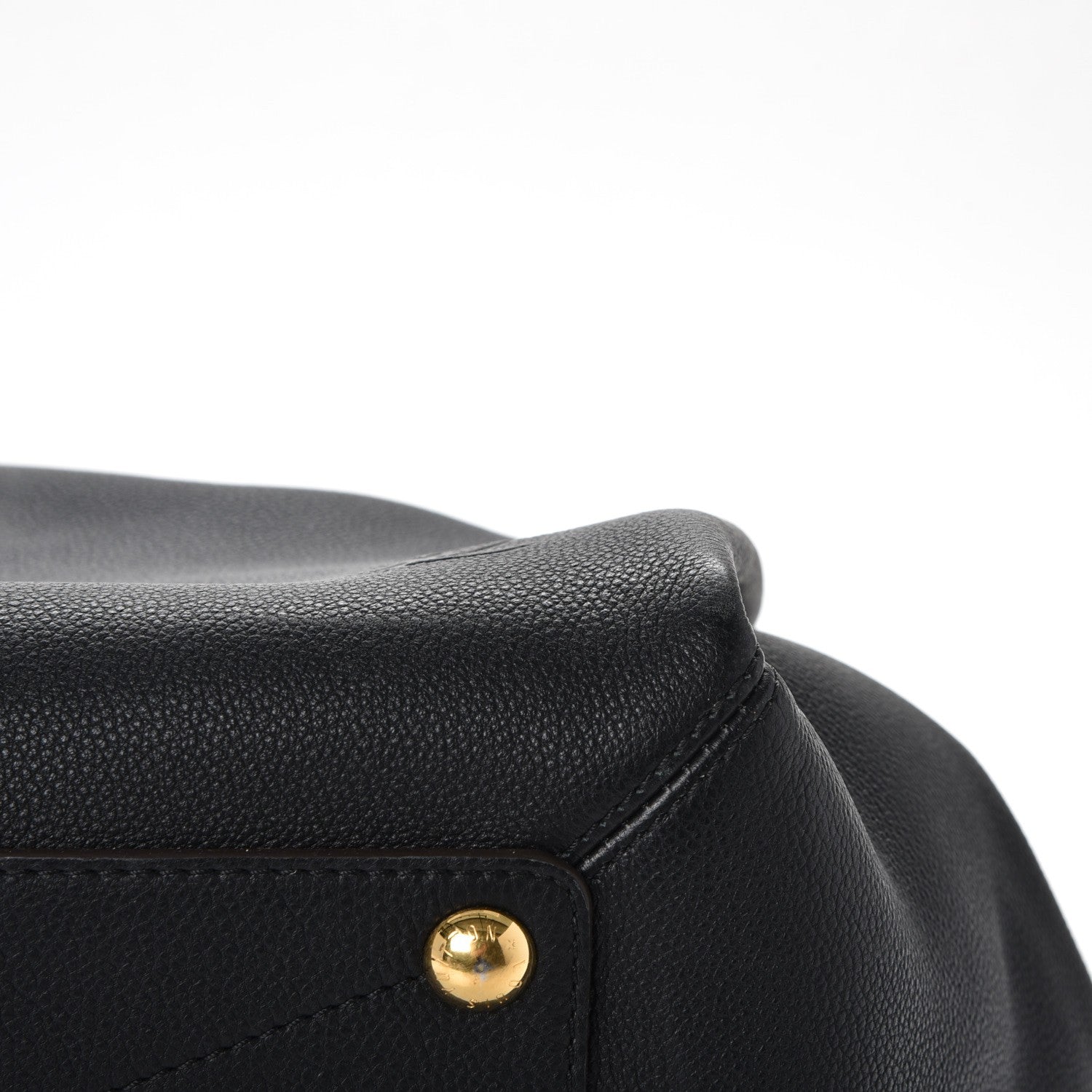 Louis Vuitton Veau Cachemire Python Babylone MM Black 11 of 12