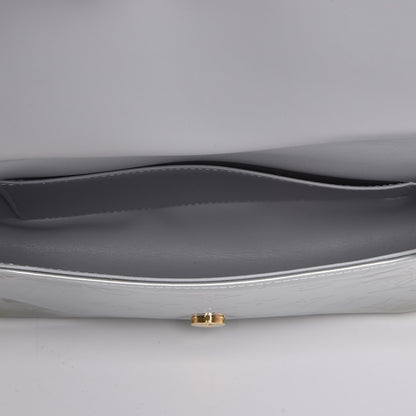 Louis Vuitton Vernis Thompson Street Silver 5 of 10