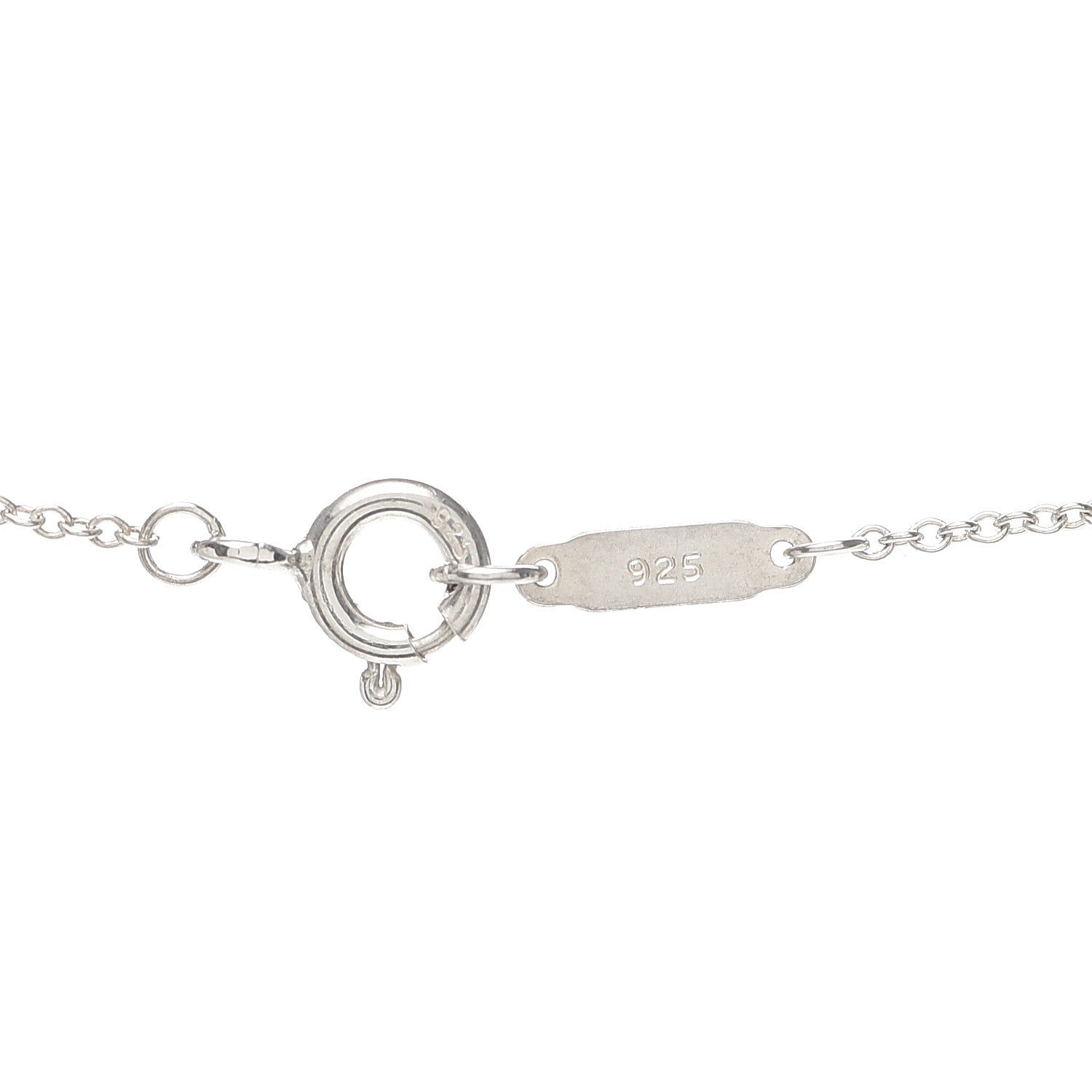 Tiffany Sterling Silver Butterfly Pendant Necklace 5 of 5