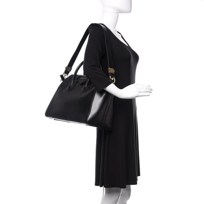 Givenchy Shiny Lord Calfskin Medium Antigona Black 2 of 10