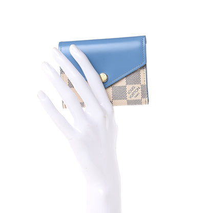 Louis Vuitton Damier Azur Zoe Wallet Bleuet 2 of 8