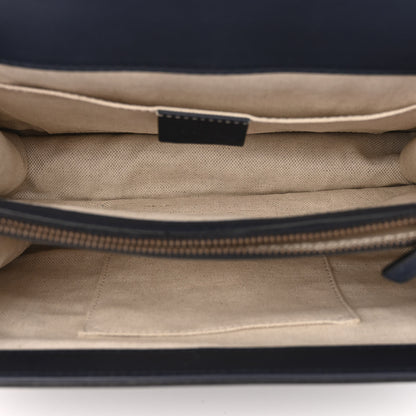 Gucci Moon Calfskin Bamboo Web Medium Dionysus Top Handle Bag Blue Emerald Hibiscus Red 5 of 14