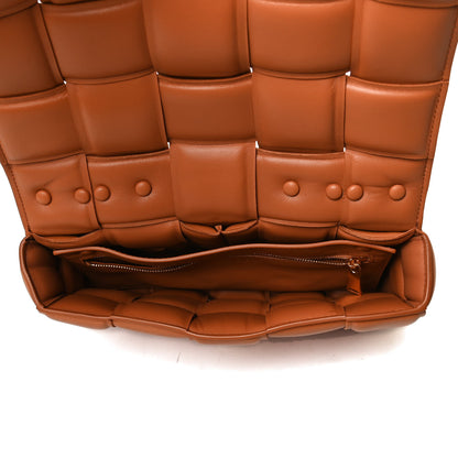 Bottega Veneta Lambskin Maxi Intreccio Padded Chain Cassette Crossbody Bag Clay 5 of 15
