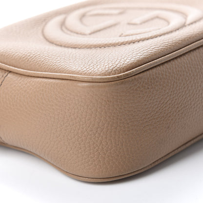 Gucci Pebbled Calfskin Small Soho Disco Bag Camelia 6 of 11