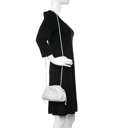 Bottega Veneta Nappa Intrecciato The Mini Pouch Chalk 3 of 12