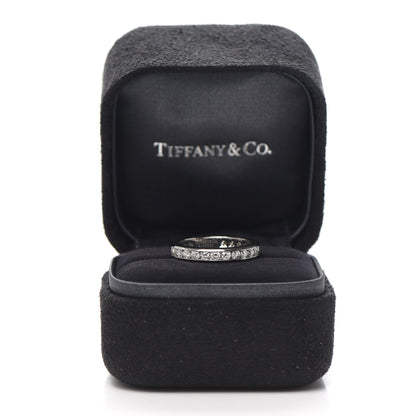 Tiffany Platinum Diamond Full Circle Wedding Band Ring 49 5 5 of 5
