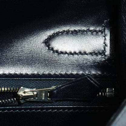 Hermes Box Kelly Retourne 32 Indigo 9 of 28