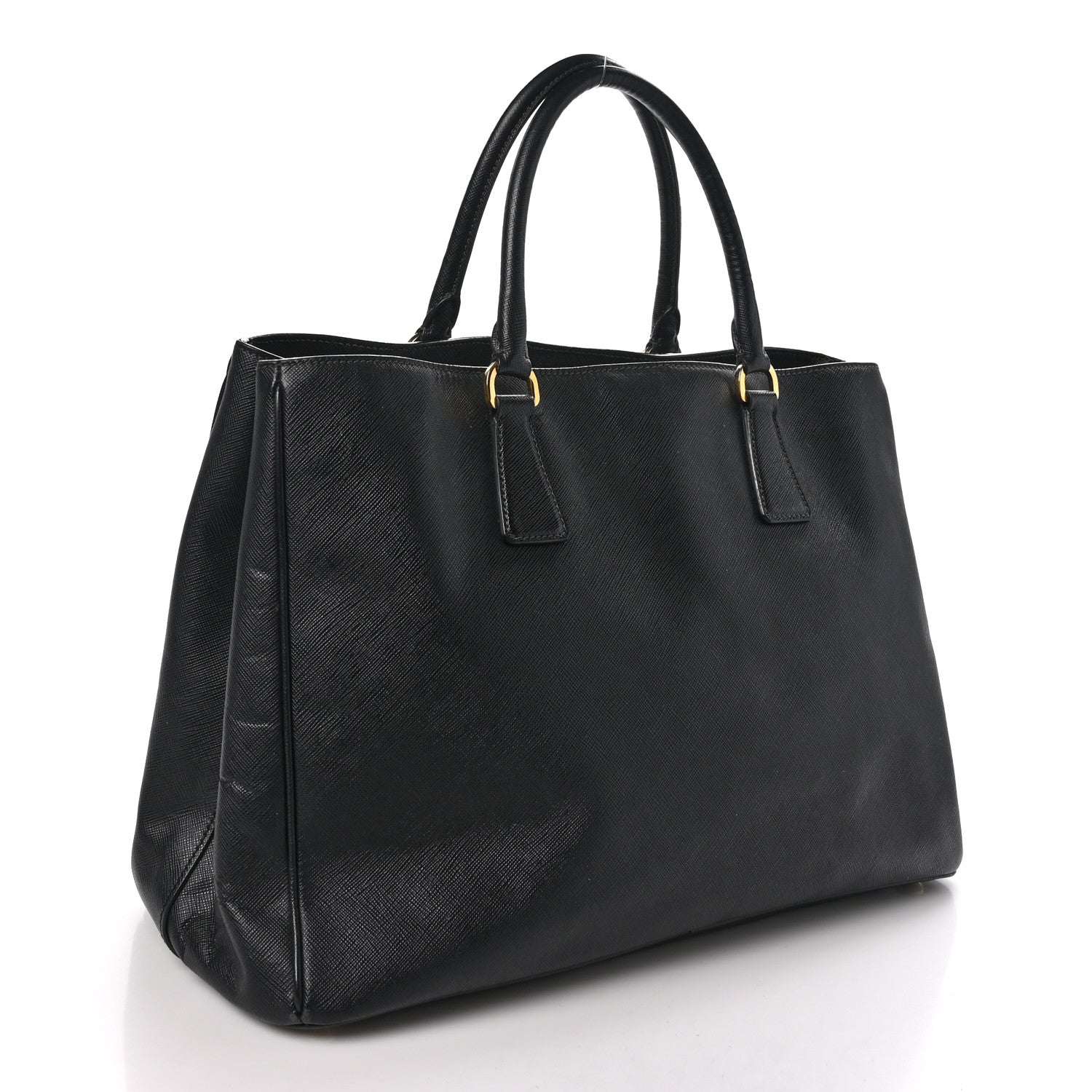 Prada Saffiano Lux Large Tote Black 3 of 15